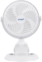 Вентилятор настольный Vitek VTF-06U 3Вт скоростей:2 белый