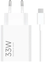 Сетевое зар./устр. Xiaomi BHR9956EU 33W 3A (PD) USB универсальное белый