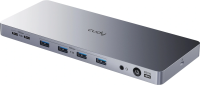 Разветвитель USB-C Cudy CS700 6порт. серебристый