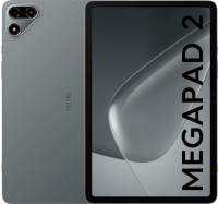 Планшет Tecno MegaPad 2 T1103 G99 (2.2) 8C RAM6Gb ROM128Gb 10.95" IPS 2560x1600 4G Android 16 серый 8Mpix 8Mpix BT WiFi microSD 2Tb 8200mAh 1776hrs