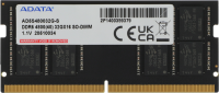 Память DDR5 32GB 4800MHz A-Data AD5S480032G-S RTL PC4-38400 CL40 SO-DIMM 262-pin 1.1В single rank Ret