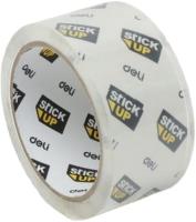 Клейкая лента упаковочная Deli EA320 супер прозрачная шир.48мм дл.36.6м (упак.:6шт)