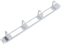 Кабельный органайзер горизонтальный ЦМО ГКО-О-4.62 односторонний окна 1U шир.:19" глуб.:85мм