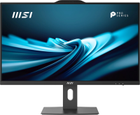 Моноблок MSI Pro AP272P 14M-627XRU 27" Full HD i7 14700 (2.1) 16Gb SSD512Gb UHDG 770 без ОС GbitEth WiFi BT 120W клавиатура мышь Cam черный 1920x1080