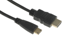 Кабель аудио-видео Buro mini-HDMI (m)/HDMI (m) 3м. черный (BHP-MINHDMI-3)