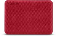 Жесткий диск Toshiba USB3.0 1TB HDTCA10ER3AA Canvio Advance 2.5" красный