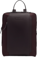 Рюкзак женский Piquadro Lyra CA7042W92T/BO2 бордовый нейлон/натур.кожа