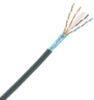 Кабель информационный Panduit PFO6X04BL-CEG кат.6A F/UTP 4 пары 23AWG OSP внешний 305м черный