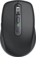 Мышь Logitech MX Anywhere 3S графитовый оптическая 8000dpi silent беспров. BT/Radio USB для ноутбука 5but (910-006935)