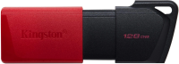 Флеш Диск Kingston 128GB DataTraveler Exodia M DTXM/128GB USB3.2 черный/красный