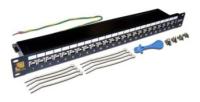 Патч-панель Lanmaster LAN-PPL24S6 19" 1U 24xRJ45 кат.6 FTP