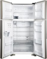 Холодильник Hitachi R-W660PUC7X GC 2-хкамерн. шампань глянц. инвертер
