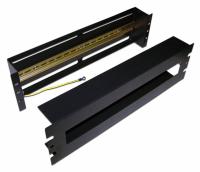 Панель Lanmaster TWT-CB-DINRL/3U черный