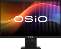 Моноблок Osio BaseLine B240i-025b 23.8" Full HD i3 1115G4 (3) 16Gb SSD512Gb UHDG Windows 11 Pro GbitEth WiFi BT 84W Cam черный 1920x1080 (RUS)