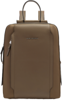 Рюкзак женский Piquadro Lyra CA4576W92T/M коричневый нейлон/натур.кожа