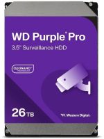 Жесткий диск WD SATA-III 26TB WD260PURP Purple Pro (7200rpm) 512Mb 3.5"