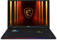 Ноутбук MSI Raider A18 HX A8WHG-409RU Ryzen 9 8940HX 32Gb SSD1Tb NVIDIA GeForce RTX5070Ti 12Gb 18" IPS QHD+ (2560x1600) Windows 11 Home black WiFi BT Cam (9S7-182L32-409)