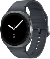 Смарт-часы Samsung Galaxy Watch 8 LTE 40мм 1.34" Super AMOLED корп.графитовый рем.графитовый (SM-L325FDAACAU)