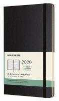 Еженедельник Moleskine CLASSIC WKLY Large 130х210мм 144стр. черный