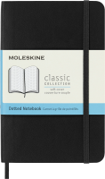 Блокнот Moleskine CLASSIC SOFT QP614 Pocket 90x140мм 192стр. пунктир мягкая обложка черный