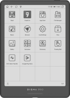 Электронная книга Digma pro Moon 8 8" E-Ink Carta 758x1024 1.8Ghz 1Gb/32Gb/SD/microSDHC/подсветка дисплея темно-серый