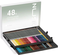 Карандаши цв. Deli NS731-48 Nusign акварель. 3мм 48цв. (48шт)