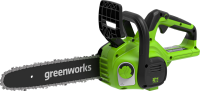 Цепная пила Greenworks G24CS25K2 аккум. дл.шины:10" (25cm) 1аккум. 2Ач ЗУ (2007707UA)