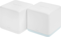 Бесшовный Mesh роутер Mercusys Halo H32G (HALO H32G(2-PACK)) AC1200 100/1000/10000BASE-T белый (упак.:2шт)