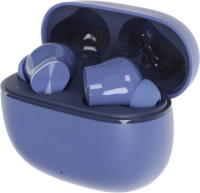 Гарнитура внутриканальные Realme Buds T200 Lite фиолетовый беспроводные bluetooth в ушной раковине (6941764454514)