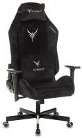 Кресло игровое Knight N1 Fabric черный Light-20 с подголов. крестов. металл