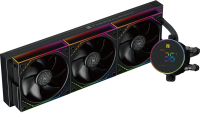Система водяного охлаждения Thermalright Frozen Magic 360 Digital V2 ARGB Soc-AM5/AM4/1200/1700/1851 черный 4-pin 28.2dB Al LCD Ret (F-MAGIC-360-DIGITAL-BL-ARGB-V2)