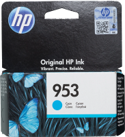 Картридж струйный HP 953 F6U12AE голубой (700стр.) для HP OJP 8710/8715/8720/8730/8210/8725
