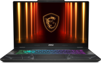 Ноутбук MSI Cyborg 17 B13WFKG-413XRU Core i5 13420H 16Gb SSD512Gb NVIDIA GeForce RTX 5060 8Gb 17.3" IPS FHD (1920x1080) FreeDOS black WiFi BT Cam (9S7-17U332-413)