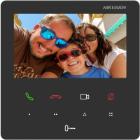 Видеодомофон Hikvision DS-KH6110-WE1 черный