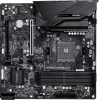 Материнская плата Gigabyte B550M X A ELITE Soc-AM4 AMD B550 4xDDR4 mATX AC`97 8ch(7.1) 2.5Gg RAID+HDMI+DP