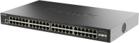 Коммутатор D-Link DGS-1210-52X/ME/C1A (L2) 48x1Гбит/с 4SFP+ управляемый
