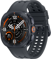 Смарт-часы Samsung Galaxy Watch Ultra2 47мм 1.5" AMOLED корп.черный рем.черный разм.брасл.:145-205мм (SM-L715FZKACAU)