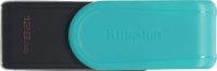 Флеш Диск Kingston 128GB DataTraveler Exodia S DTXS/128GB USB3.0 бирюзовый/черный