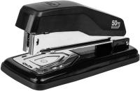 Степлер Deli E0414S/Black 24/6 26/6 (25листов) черный 50скоб коробка