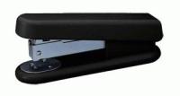 Степлер ручной Kw-Trio 5280BLCK N10 (10листов) встроенный антистеплер черный 50скоб металл/пластик закрытый