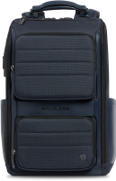 Рюкзак мужской Piquadro Oberon CA7278W150/BLU синий нейлон/натур.кожа