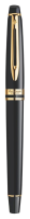 Ручка перьев. Waterman Expert 3 (S0951640) Black Laque GT F сталь подар.кор.