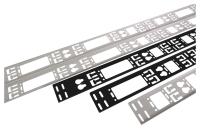 Кабельный органайзер Вертикальный ЦМО ВКО-М-42.75-9005 односторонний окна 42U глуб.:12мм