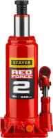 Домкрат Stayer Red Force 43160-2_z01 бутылочный гидравлический красный