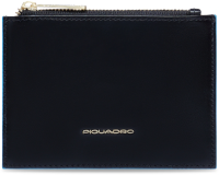 Чехол для кредитных карт Piquadro Blue Square PP6659B2R/N черный натур.кожа