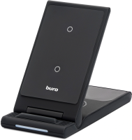 Беспроводное зар./устр. Buro CWC-QC5 15W 3A (QI) USB-C универсальное черный (CWC-QC5A15BK)