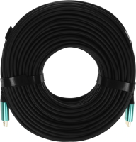 Кабель аудио-видео Cactus CS-HDMI-AOC-2.1-70 HDMI (m)/HDMI (m) 70м. позолоч.конт. черный