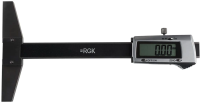 Штангенглубиномер нониусный RGK SCG-100 черный пластиковый футляр (756945)