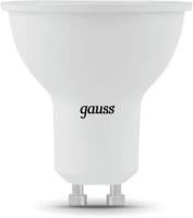 Лампа светодиодная Gauss Black 5Вт цок.:GU10 рефлек. 220B св.свеч.бел.нейт. MR16 (упак.:10шт) (101506205)