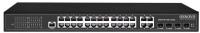 Коммутатор Osnovo SW-8244/L(400W) (L2+) 28x1Гбит/с 4xКомбо(1000BASE-T/SFP) 24PoE+ 400W управляемый